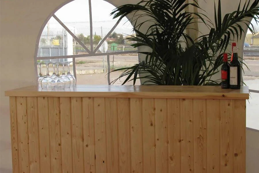 Barras de madera de diseño personalizables