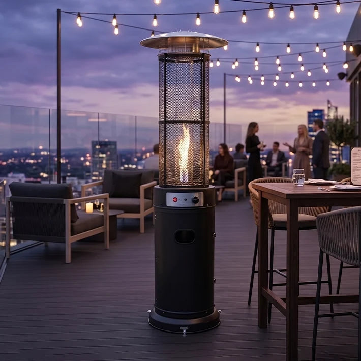 Butano o propano para estufa de exterior. ¿Cuál elegir según tu terraza?