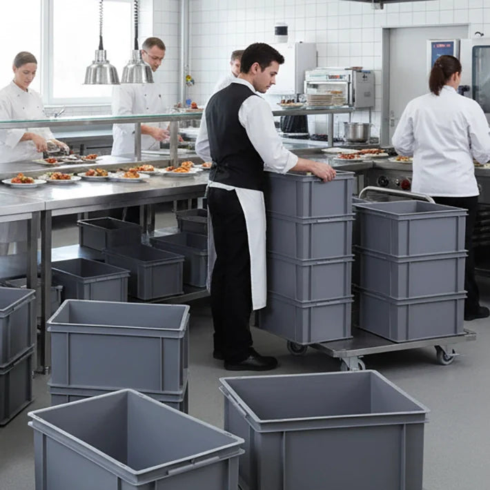 Cestas para copas y platos