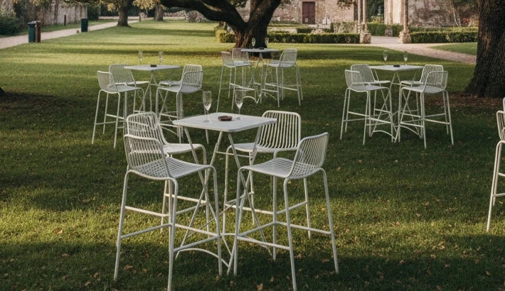 Alt Taburetes de diseño fabricados con materiales de calidad para eventos
