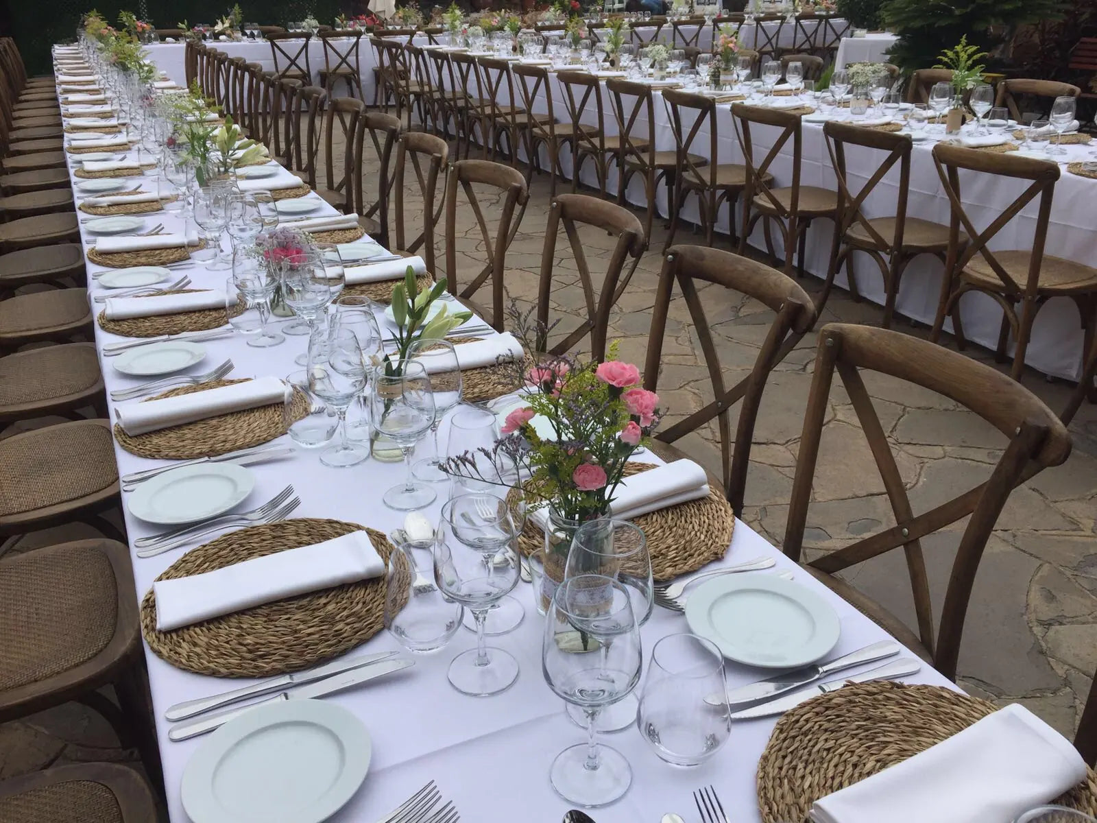 Alt Mesas Rectangulares para eventos y hostelería