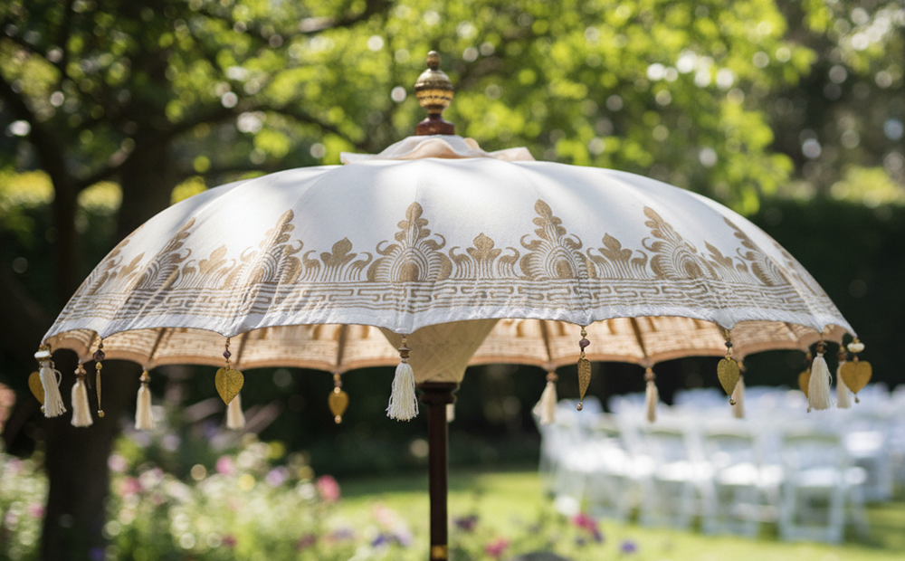 Alt Sombrillas Balinesas para eventos y hostelería, fabricadas con materiales naturales de forma 100% artesanal