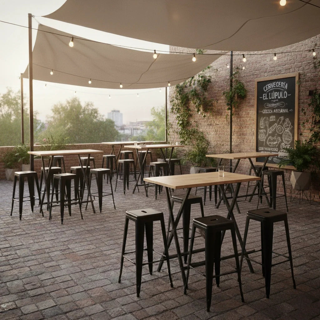 Alt Mesas para Bar y Restaurante fabricadas con materiales de calidad aptas para el uso intensivo profesional