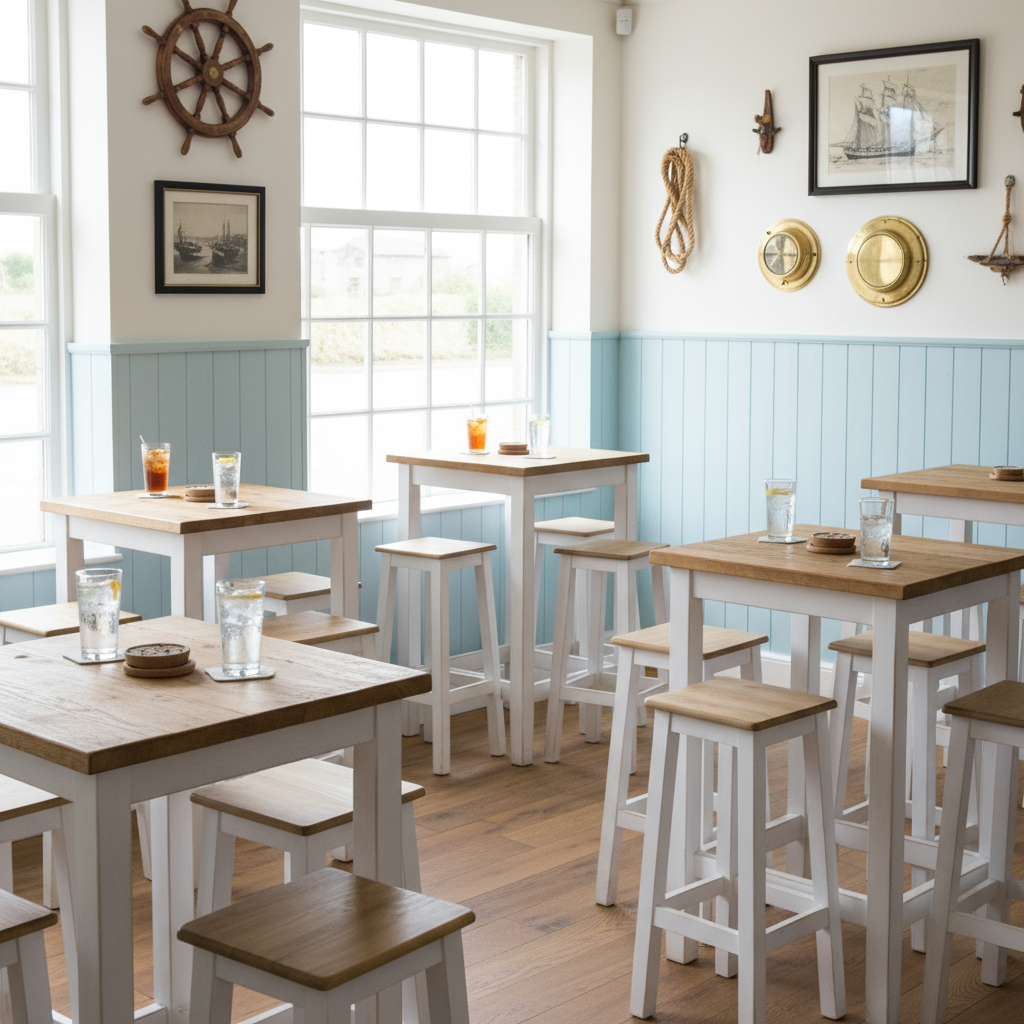 Alt Taburetes de Madera para Eventos y hostelería