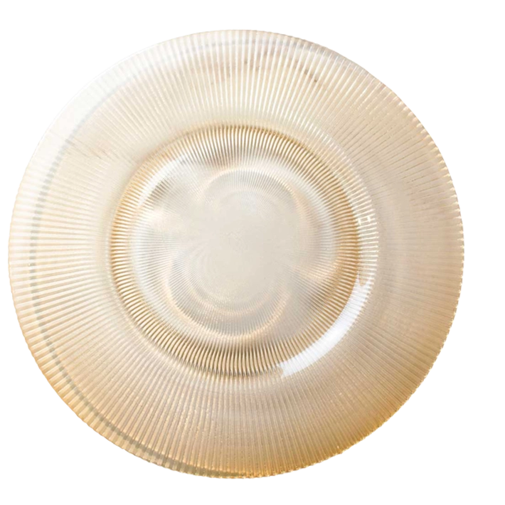 Alt Vajilla Elegance es una vajilla fabricada con cristal con un diseño en color ámbar ideal apta para el uso intensivo profesional EME Mobiliario