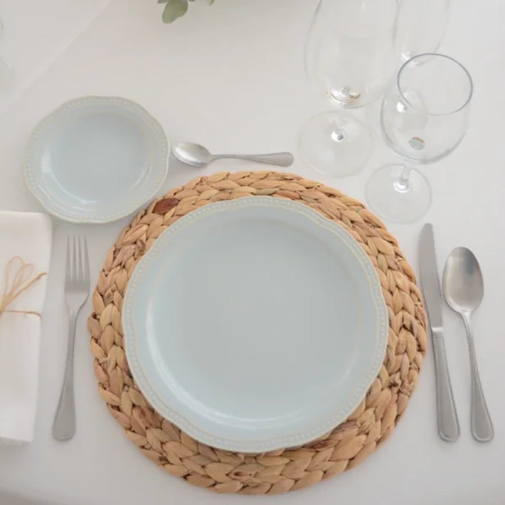 Alt Bajoplato Jacinto Natural Para Eventos EME Mobiliario