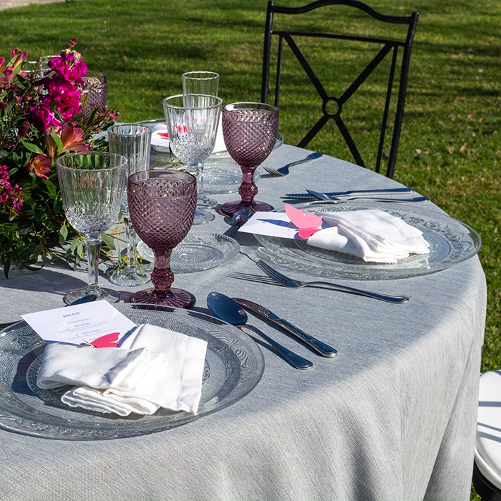Alt Bajoplatos de diseño de cristal labrado, con diseños únicos, que combina con plato de pan