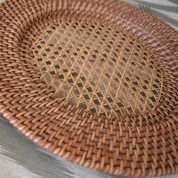 Alt Bajoplatos de Ratán Para Eventos EME Mobiliario