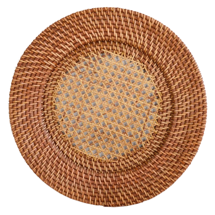 Alt Bajoplatos de Ratán Para Eventos EME Mobiliario