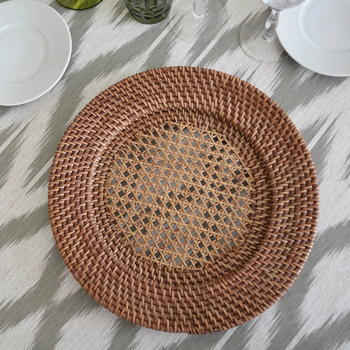 Alt Bajoplatos de Ratán Para Eventos EME Mobiliario