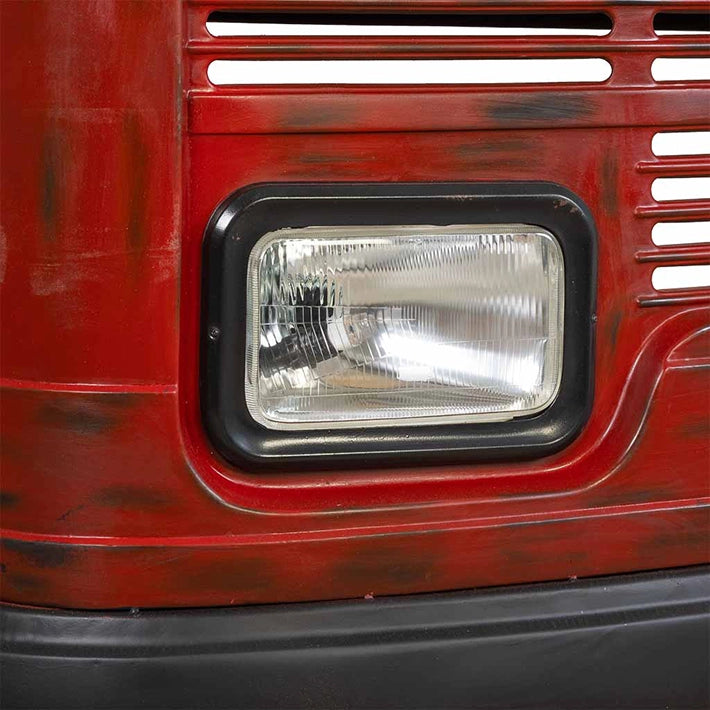 Alt Barra Decorativa Furgoneta Madera y Metal original y divertida para eventos, hostelería y uso particular