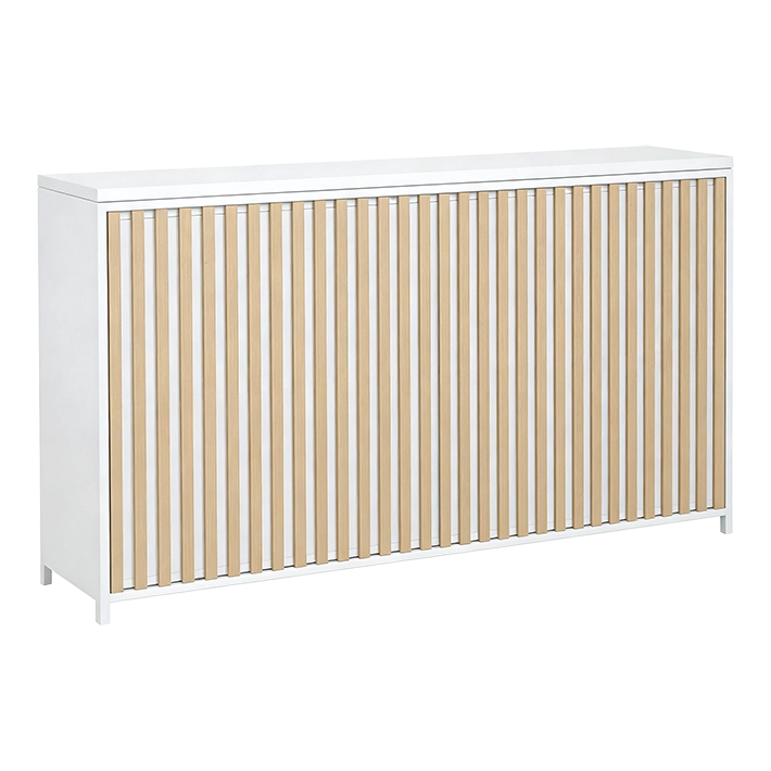 Alt Barra Imitacion Madera Blanca fabricado con acero perfecto para el uso intensivo profesional