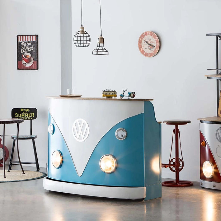 Alt Barra Decorativa Furgoneta Volkswagen perfecta para darle un toque divertido a cualquier rincón EME Mobiliario