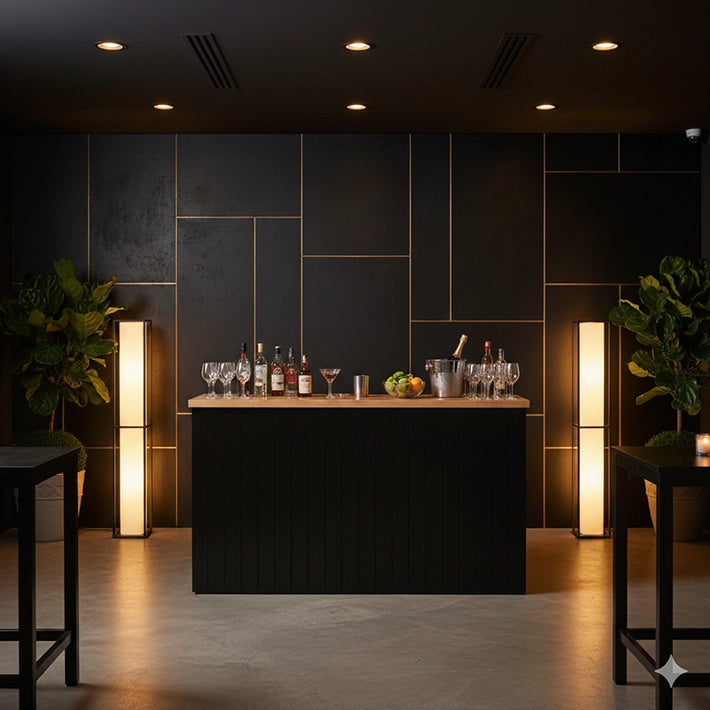 Alt Barras De Madera Plegables Para Eventos, Caterings y Restauración EME Mobiliario