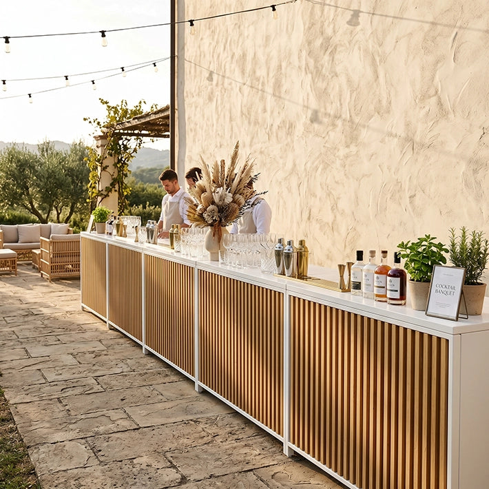 Barra Plegable Mallorca Blanca