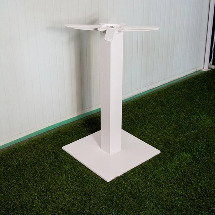 Alt Base cuadrada de color blanco para hostelería EME Mobiliario