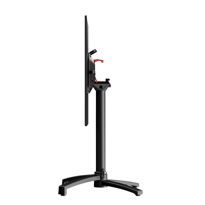 Alt Bases de mesa fabricadas en aluminio en color negro EME Mobiliario