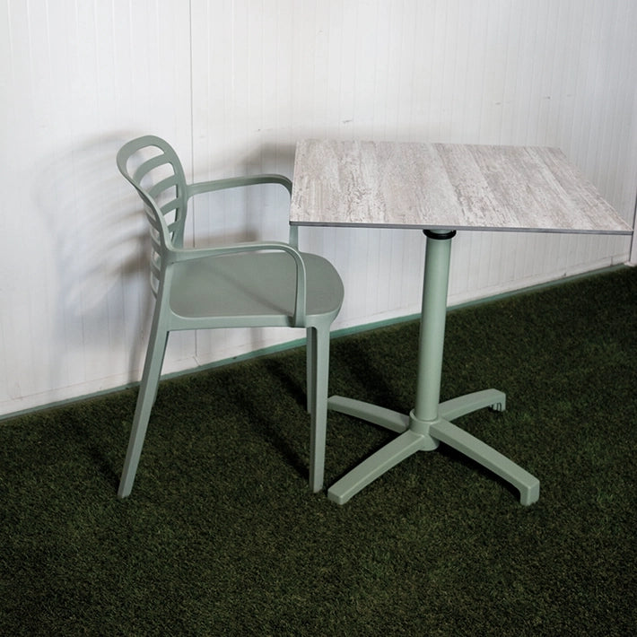 Alt Bases de Mesa London de color verde, ideal para el sector de hostelería EME Mobiliario