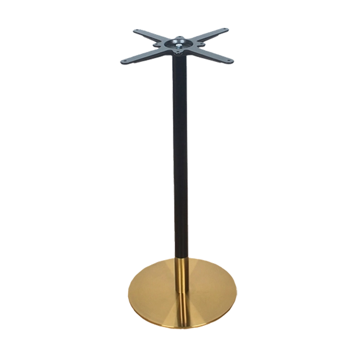 Alt Bases de mesa altas para hostelería con pie dorado EME Mobiliario