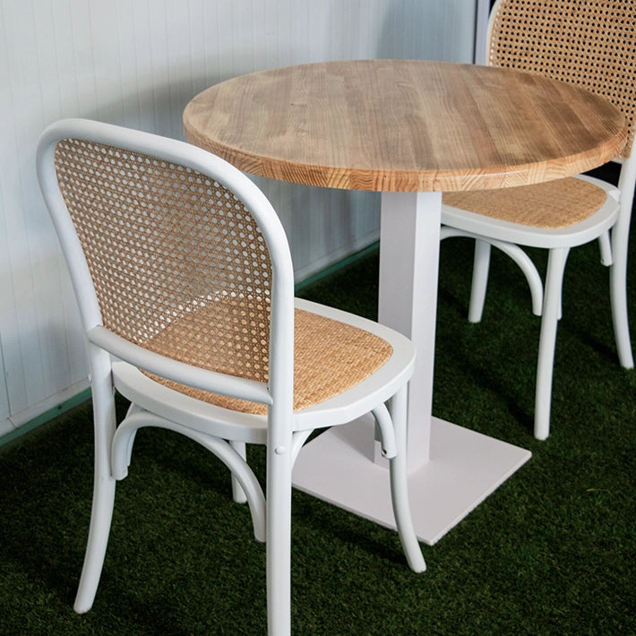 Alt Base cuadrada de color blanco para hostelería EME Mobiliario