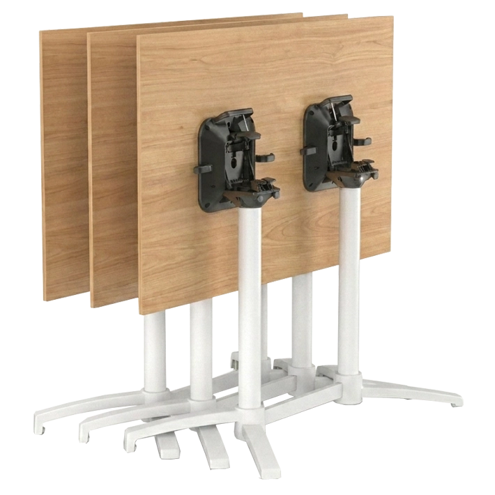 Base de Mesa London Doble abatible fabricada en aluminio ideal para hostelería