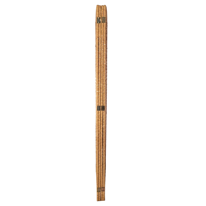 Alt Biombo Chocolate diseñado para separar ambientes fabricado de ratán EME Mobiliario