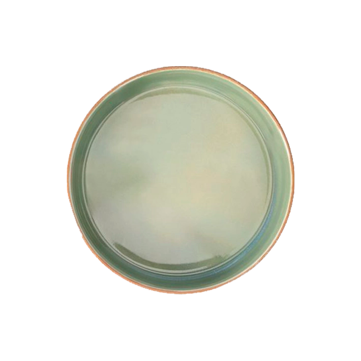 Alt Vajilla Oliva, elegante y sencilla, fabricada en porcelana ideal para usar en hostelería 