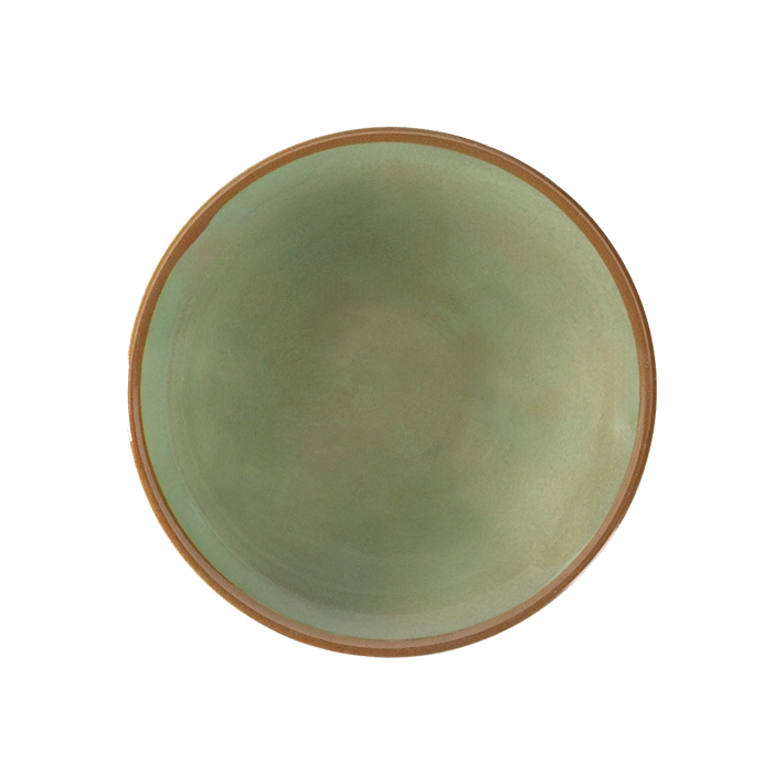 Alt Vajilla Oliva, elegante y sencilla, fabricada en porcelana ideal para usar en hostelería 