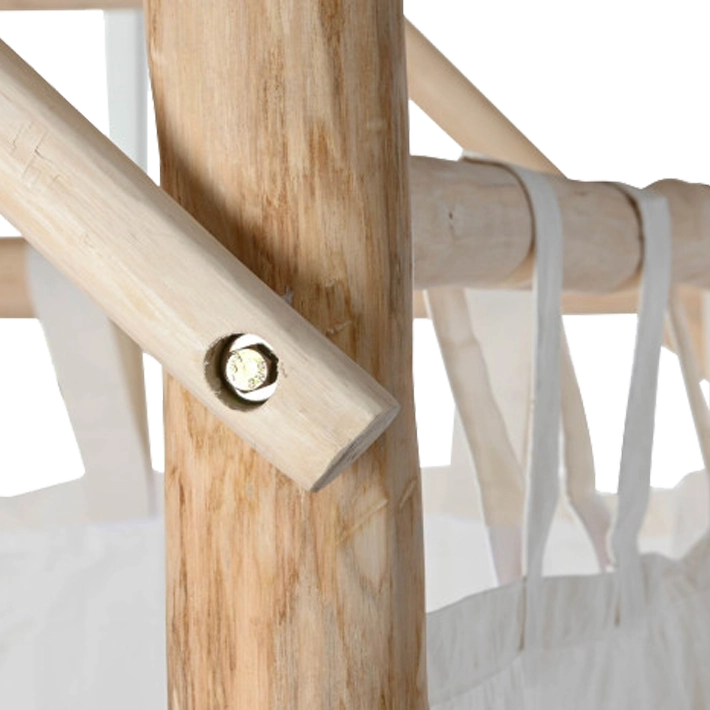 Alt Cama Chillout Teca fabricada de madera ideal para disfrutar en la zona exterior EME Mobiliario 