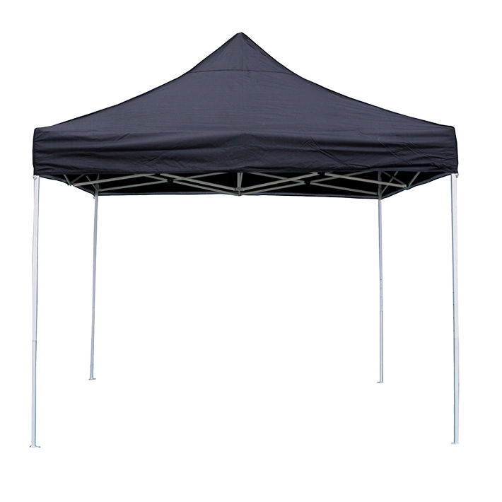 Alt Carpas Plegables con estructura de acero y lona 100% poliéster de color negra EME Mobiliario