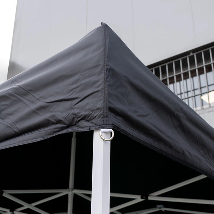 Alt Carpas Plegables con estructura de acero y lona 100% poliéster de color gra EME Mobiliario