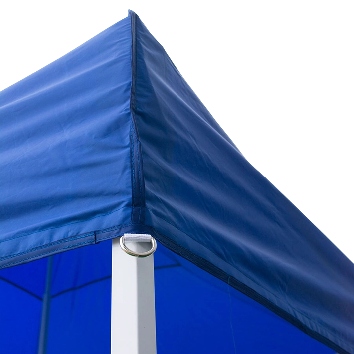 Alt Carpas Plegables con estructura de acero y lona 100% poliéster de color azul EME Mobiliario