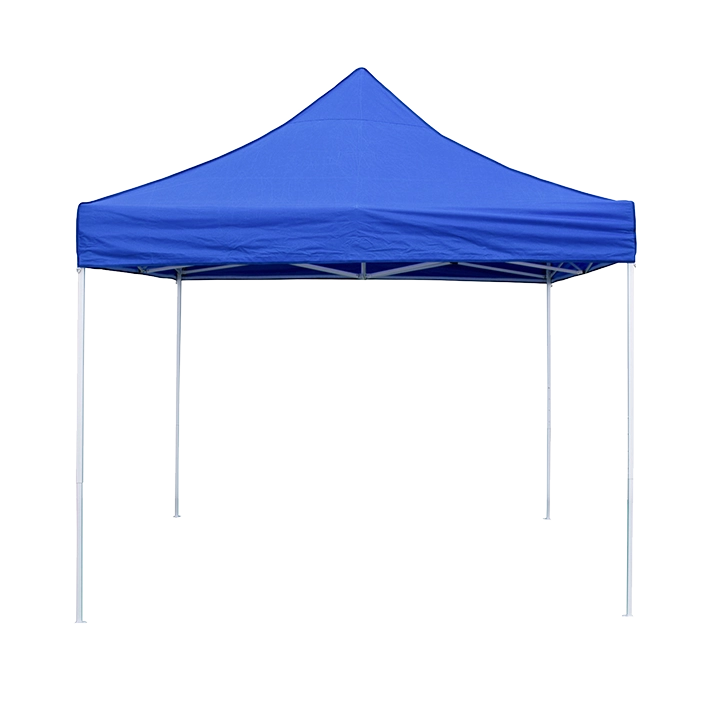 Alt Carpas Plegables con estructura de acero y lona 100% poliéster de color azul EME Mobiliario