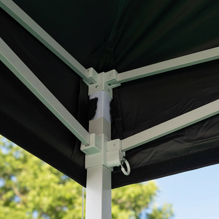 Alt Carpas Plegables Negra con estructura fabricada en acero 40mm, usos en exteriores EME Mobiliario