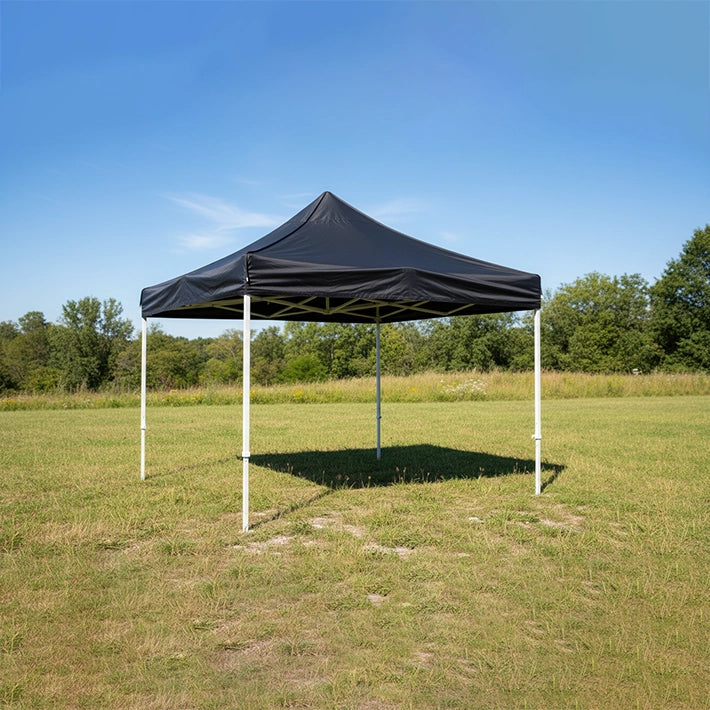 Alt Carpas Plegables Negra con estructura fabricada en acero 40mm, usos en exteriores EME Mobiliario