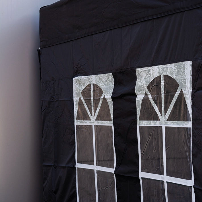 Alt Carpas Plegables De Aluminio Con Paredes De Color Negro Para Eventos EME Mobiliario