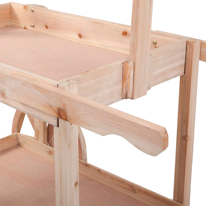 Alt Carro Decorativo Madera de grandes dimensiones para eventos y hostelería 