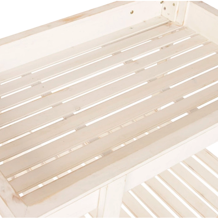 Alt Carro Expositor Abeto Blanco para eventos y hostelería