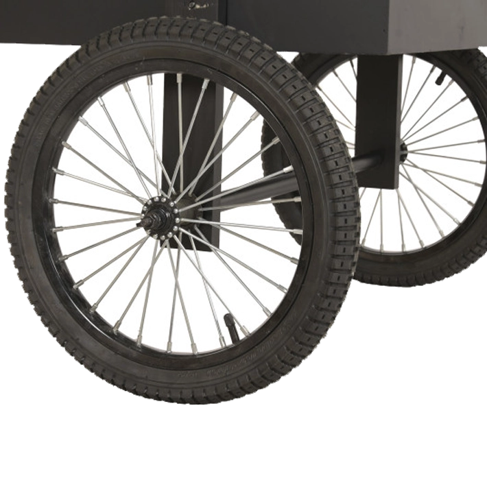Alt Carro Expositor Metal y Madera ideal para usar en eventos y hostelería