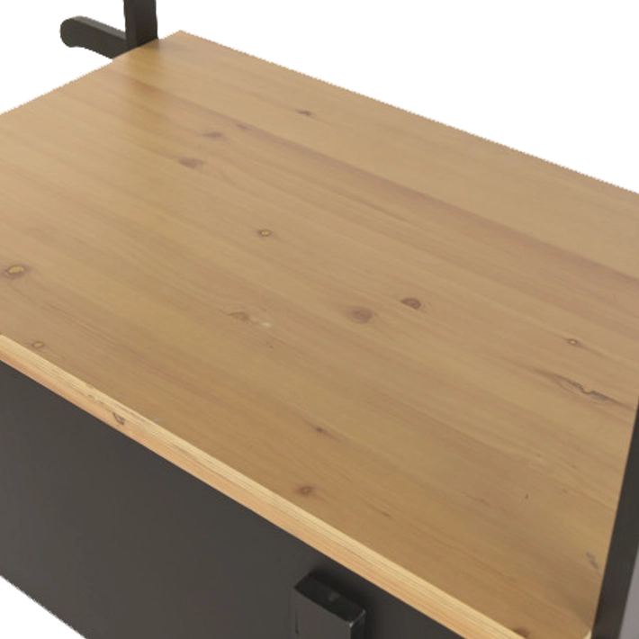 Alt Carro Expositor Metal y Madera ideal para usar en eventos y hostelería