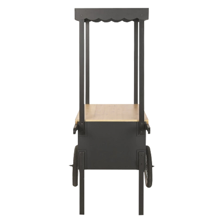Alt Carro Expositor Metal y Madera ideal para usar en eventos y hostelería