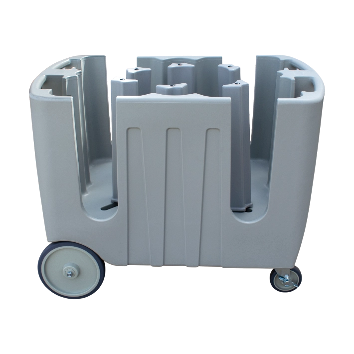 Carro portaplatos perfecto para el transporte de platos de forma cómoda y eficaz en hoteles, restaurantes y catering