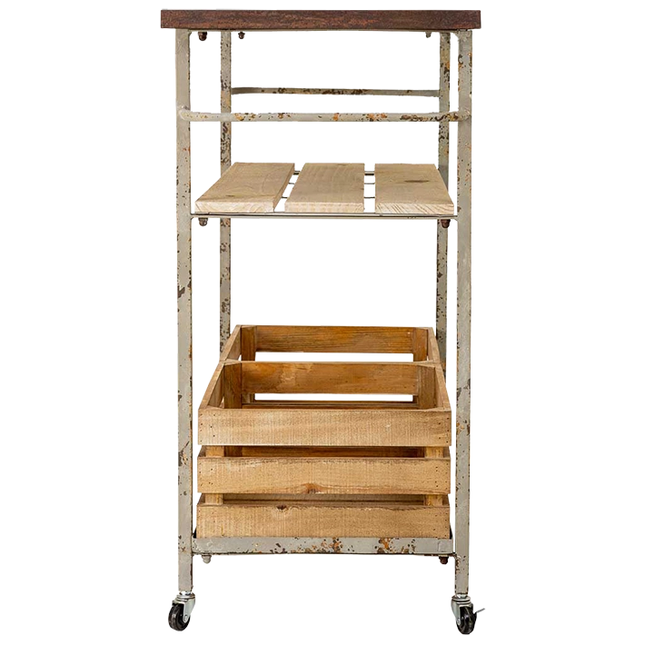 Alt Carro Decorativo Mesa fabricado en madera y metal ideal para usar en eventos