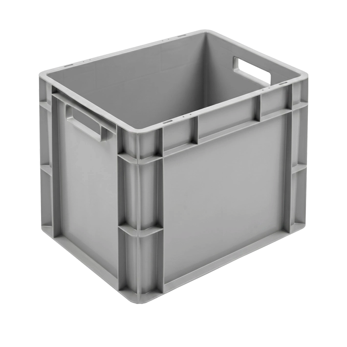 Cesta para Platos con asas con una capacidad de 31l ideal para el uso intensivo profesional en el transporte y almacenaje de platos
