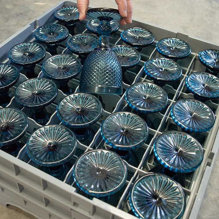 Cestas Para Copas Y Vasos fabricadas en polipropileno, aptas para lavavajillas 