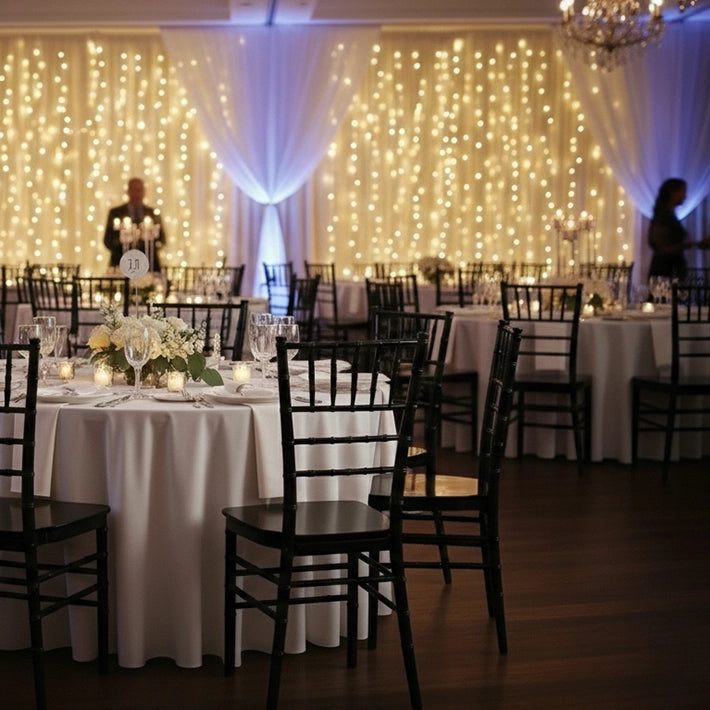 Alt Sillas Chiavari Negras Con Estructura Monoblock Para Eventos EME Mobiliario