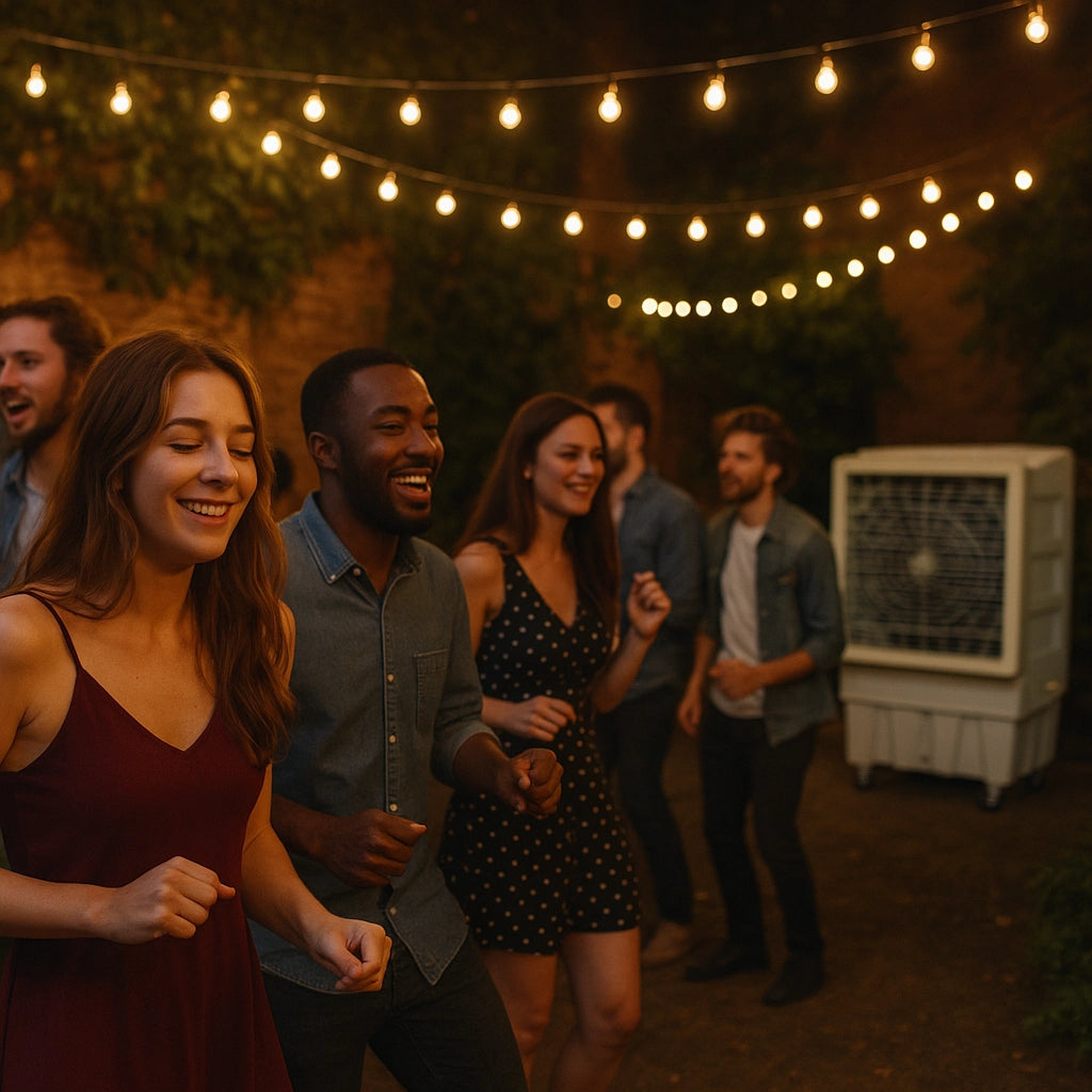 Alt Climatizador Evaporativo 12000m3 enfriador industrial portátil para eventos y hostelería