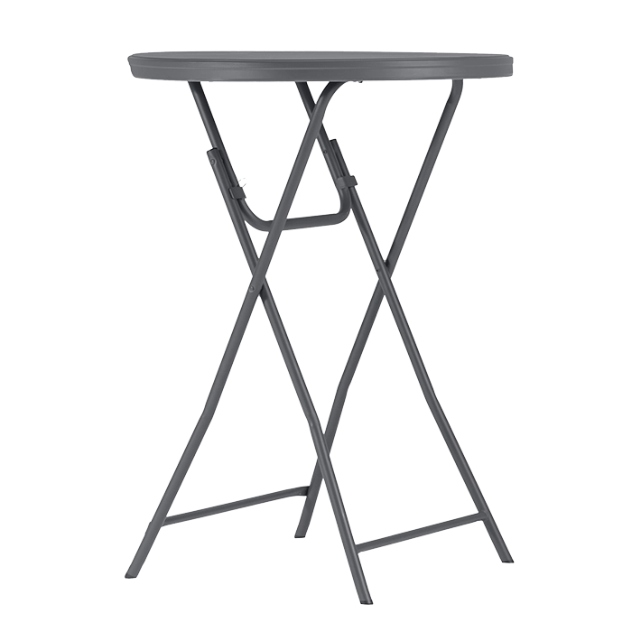 Alt Mesas Plegables en forma de cocktail diseñadas para eventos, caterings y hosteleria EME Mobiliario