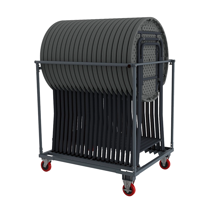 Alt Carro Con Ruedas Para Transportar Mesas Zown en Forma Coktail EME Mobiliario