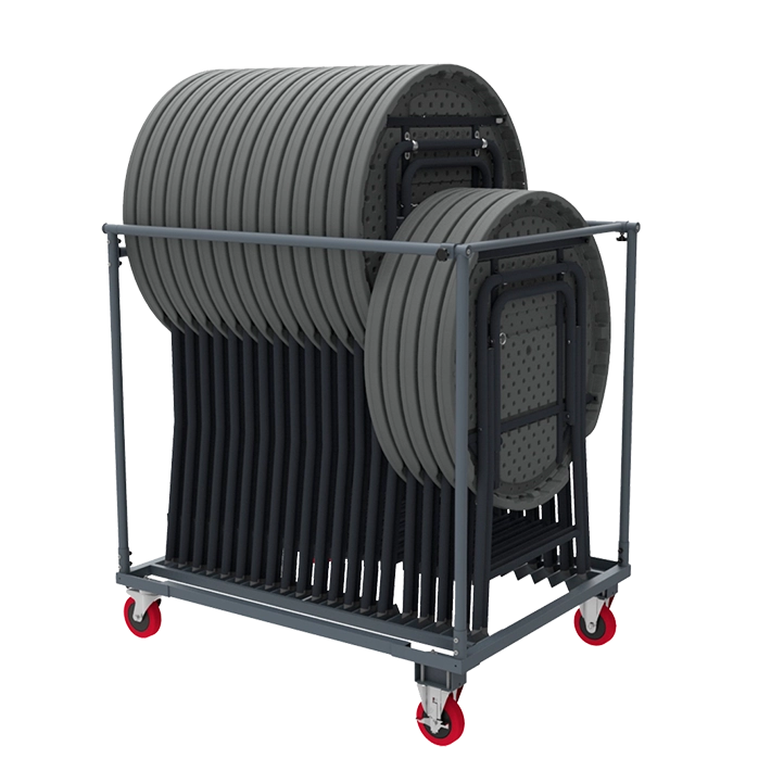 Alt Carro Con Ruedas Para Transportar Mesas Zown en Forma Coktail EME Mobiliario